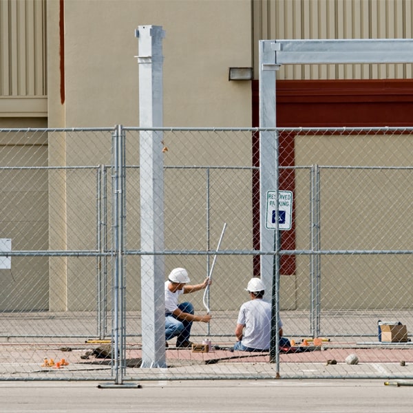 how much time can i lease the temporary fence for my building site or event in Cordele Georgia